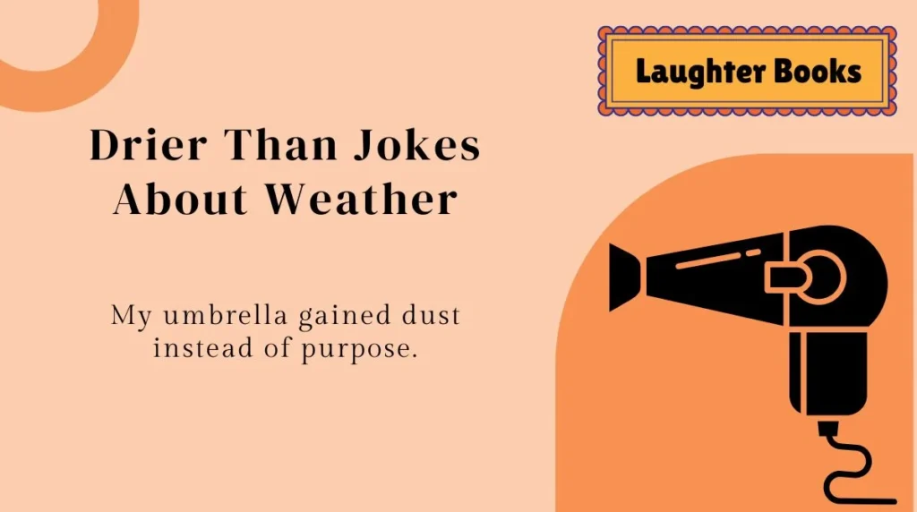 Drier Than Jokes About Weather
