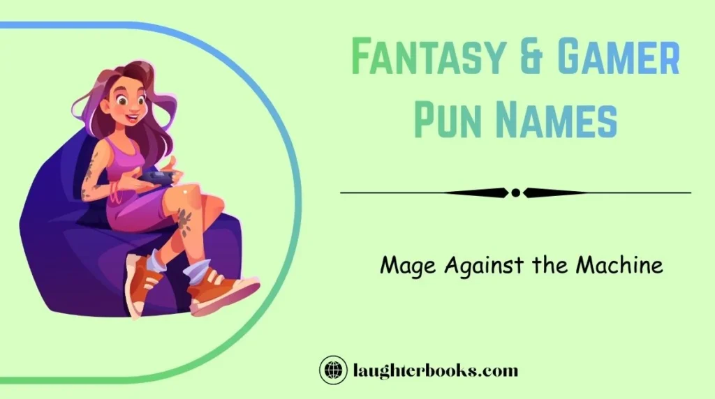Fantasy & Gamer Pun Names
