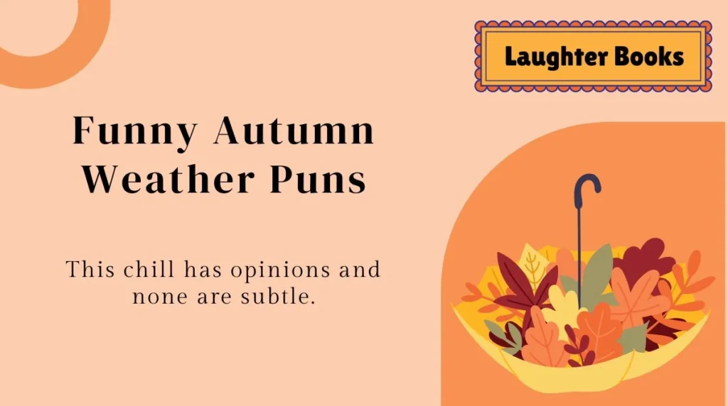 Funny Autumn Weather Puns