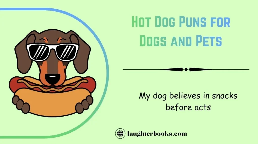 Hot Dog Puns for Dogs and Pets