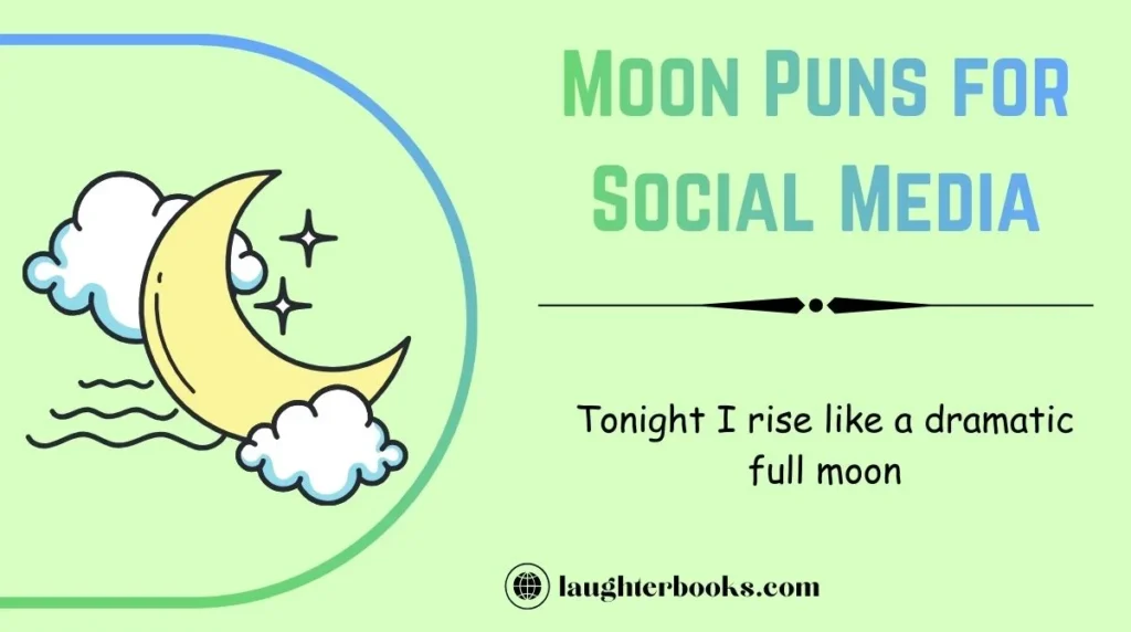 Moon Puns for Social Media
