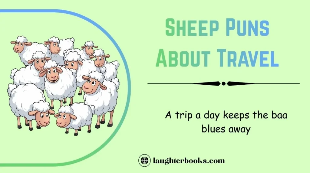 Sheep Puns About Travel