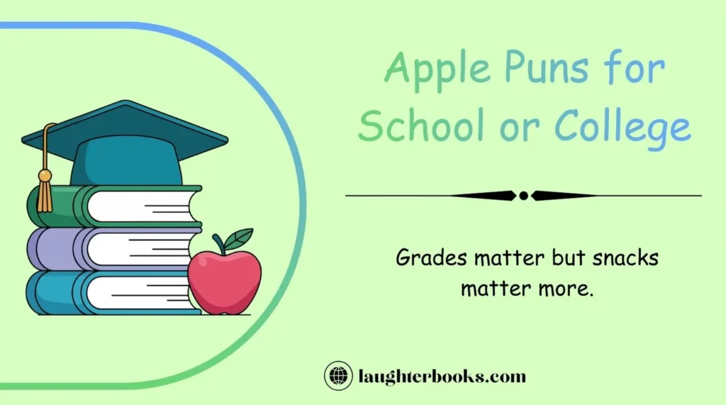 Apple Puns for School or College