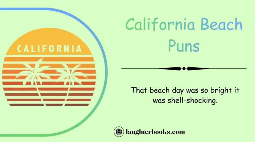 California Beach Puns