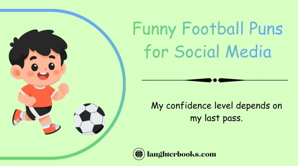 Funny Football Puns for Social Media