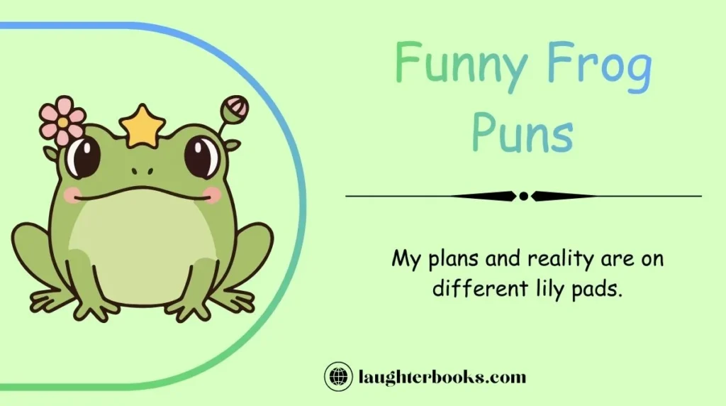 Funny Frog Puns