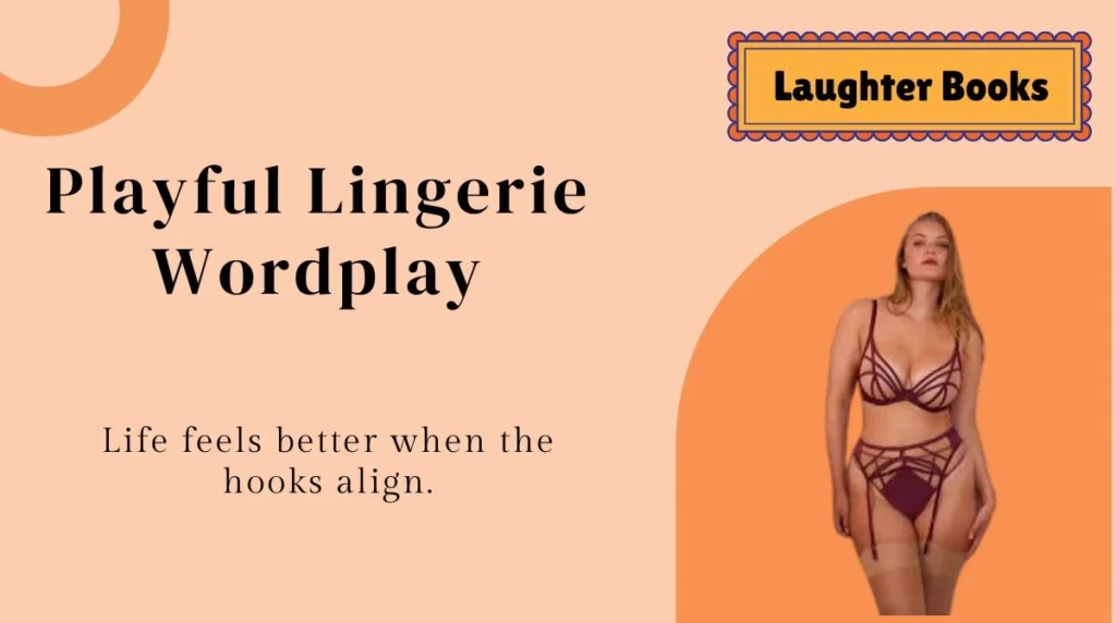 Playful Lingerie Wordplay