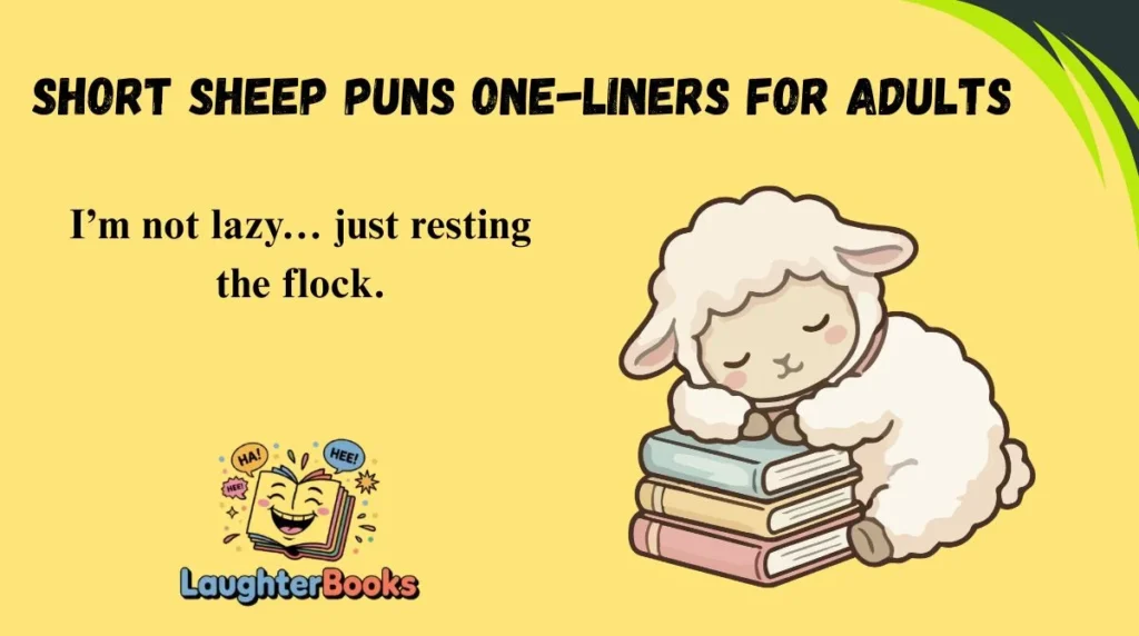 Short Sheep Puns One-Liners for Adults