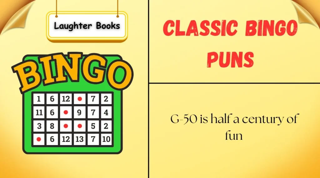 Classic Bingo Puns