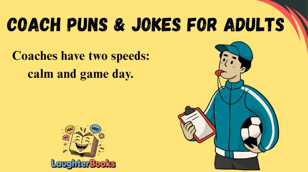 Coach Puns & Jokes for Adults
