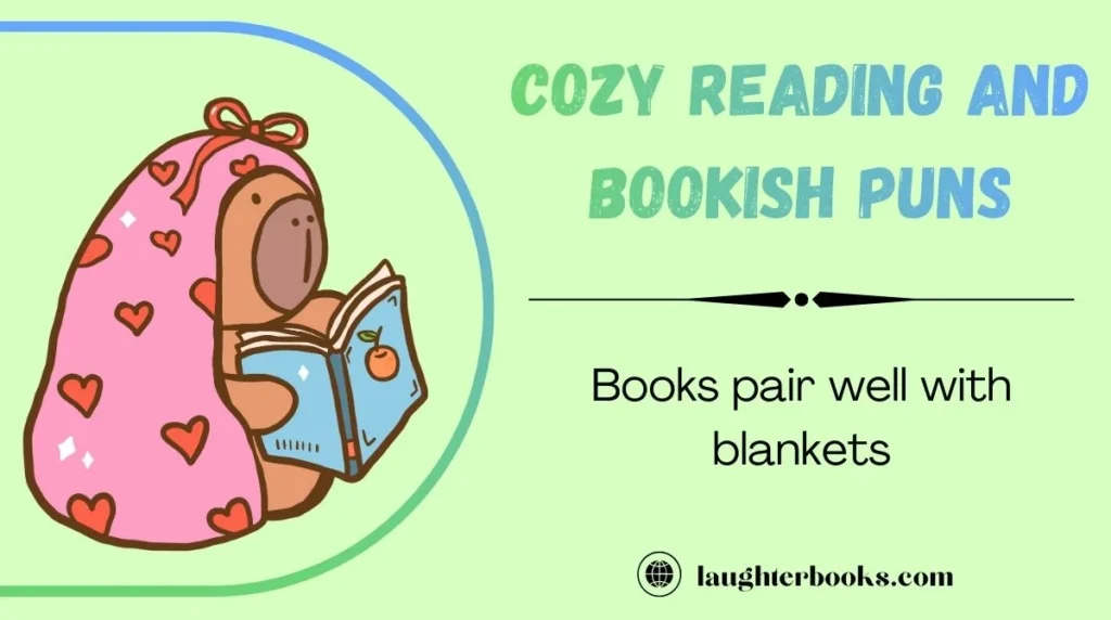 Cozy Reading and Bookish Puns