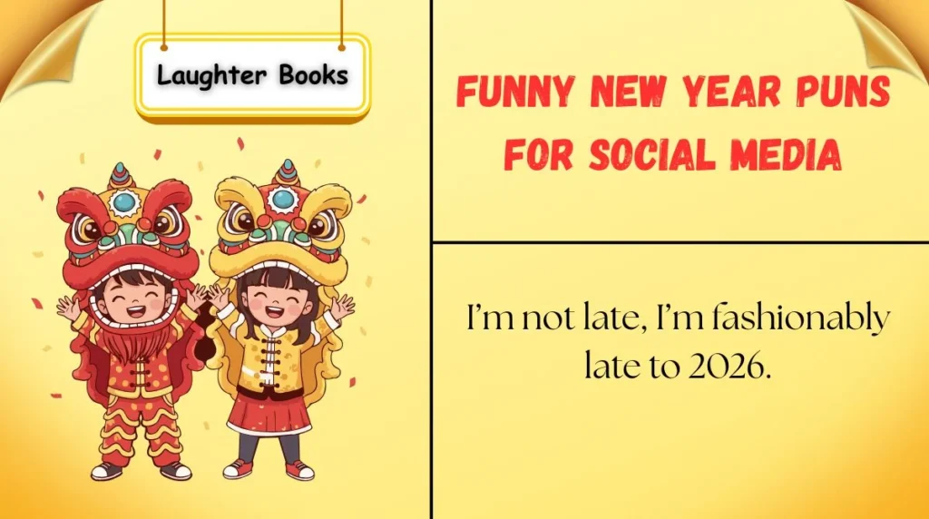 Funny New Year Puns for Social Media