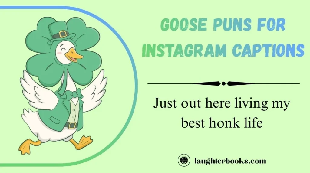 Goose Puns for Instagram Captions