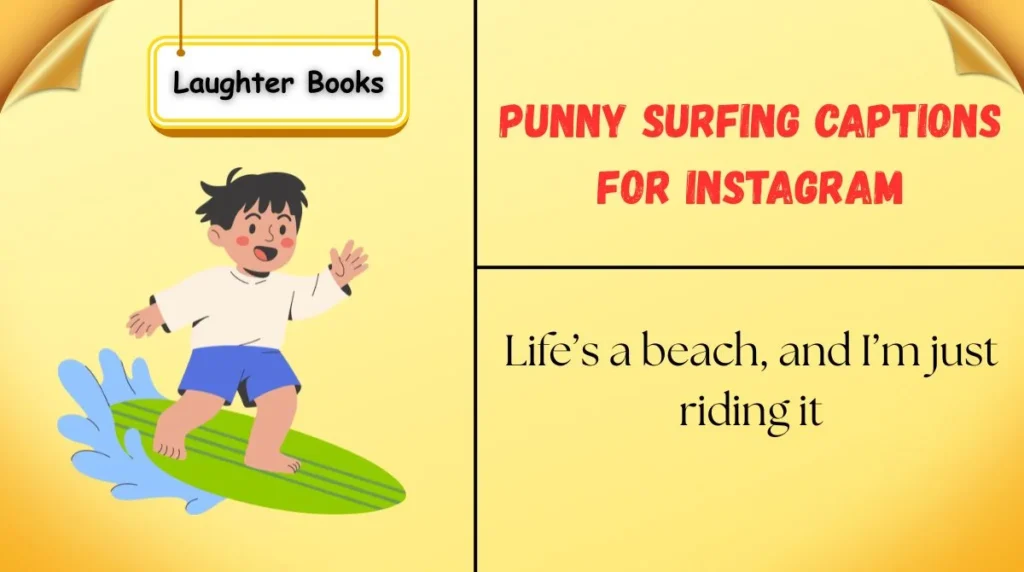 Punny Surfing Captions for Instagram