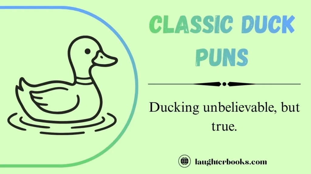 Classic Duck Puns