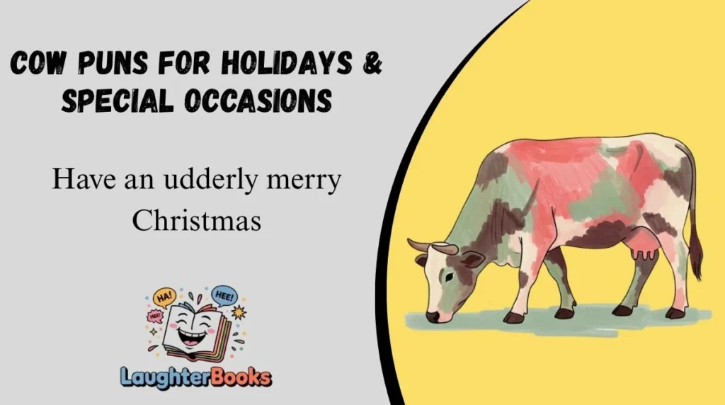 Cow Puns for Holidays & Special Occasions