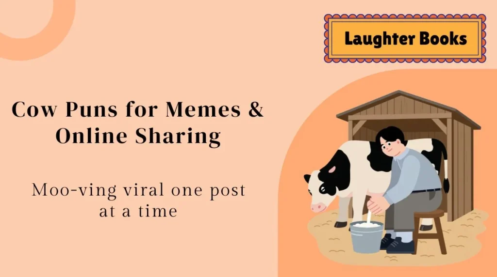 Cow Puns for Memes & Online Sharing