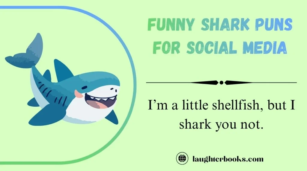 Funny Shark Puns for Social Media
