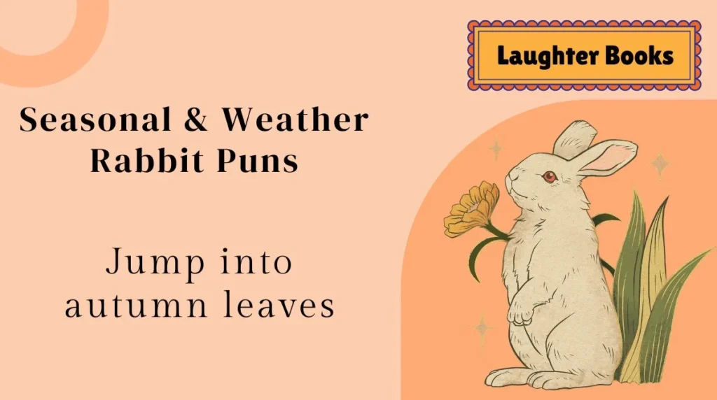Seasonal & Weather Rabbit Puns