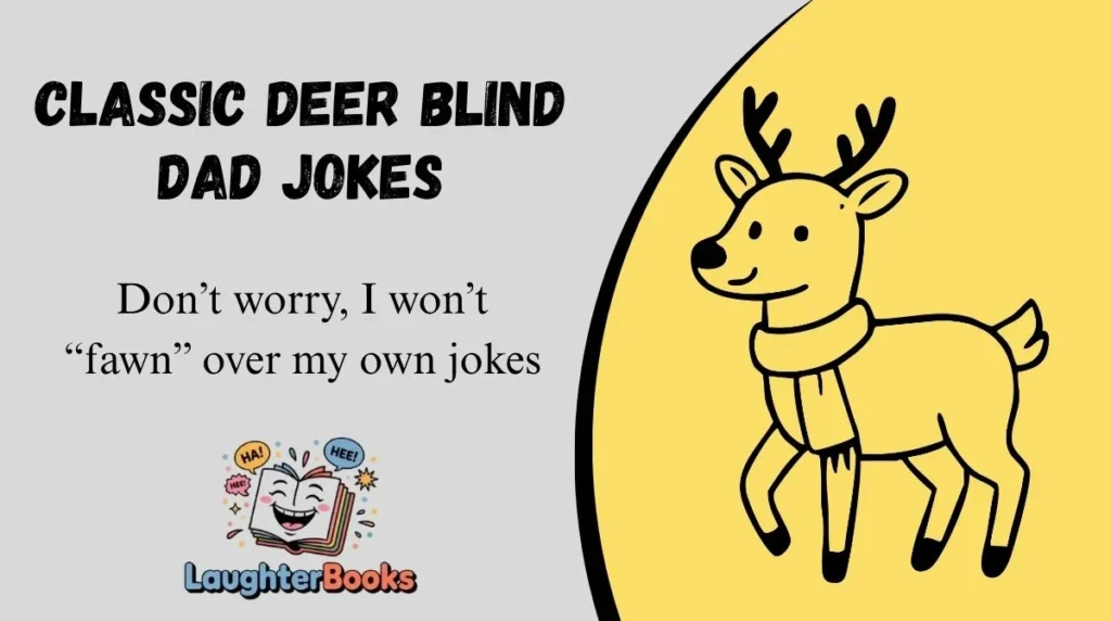 Classic Deer Blind Dad Jokes