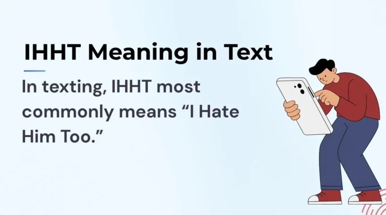 IHHT Meaning in Text