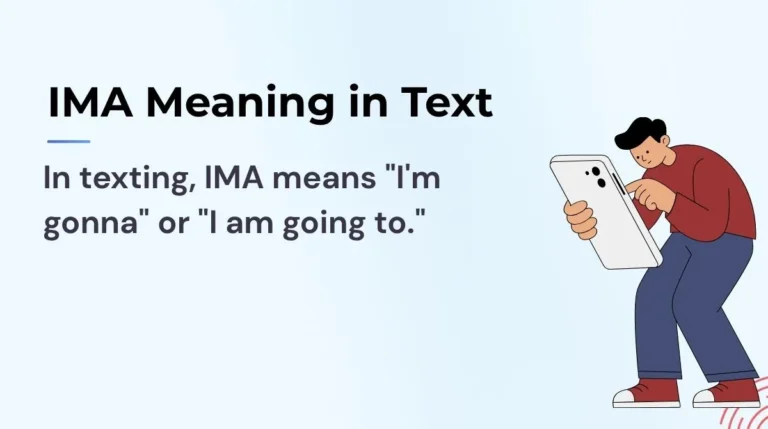 IMA Meaning in Text